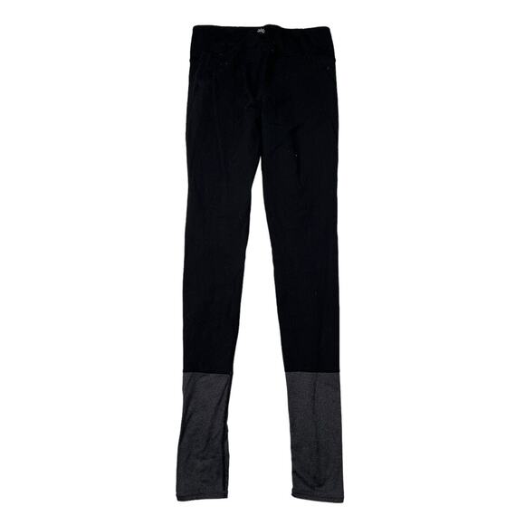 Athleta Plie Tight Mid Rise Full Length Leggings Black Gray Small - Picture 2 of 8